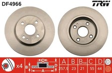 Bremsscheiben für Mazda 2 DE DH 07-15