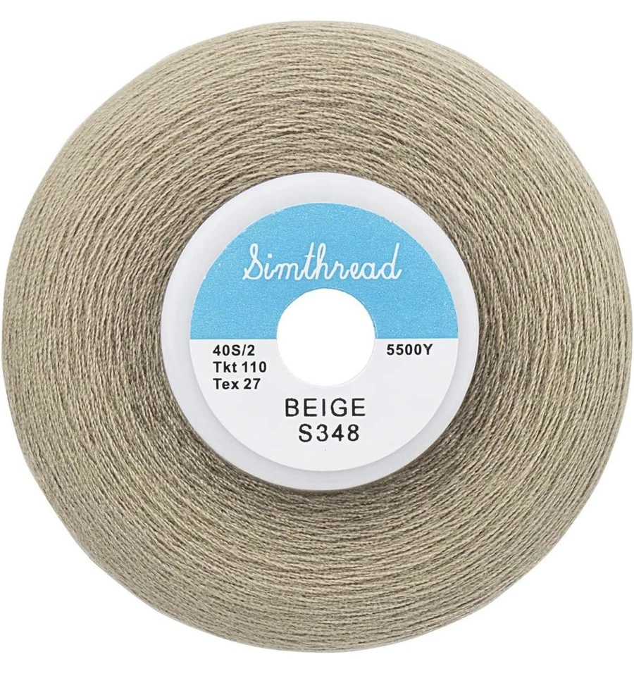 Simthread All Purpose Sewing Thread from 100% Spun Polyester for Serger - Image 2 of 4