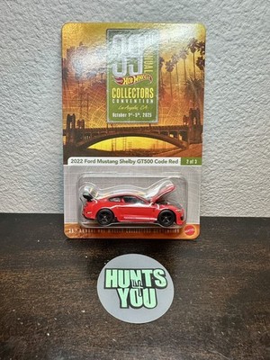Hot Wheels 39th LA Convention 2022 Ford Mustang Shelby GT500 Code