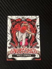 2024 Panini Donruss - Unleashed Rhett Lowder #16 Cincinnati Reds