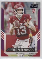 2021 Score Rookies Purple Feleipe Franks #368 uu6