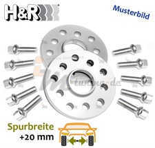 H&R TRAK+ Spurverbreiterung 20mm p.A. ABE hinten für BMW 3er E36 :: 1990 >> 1998