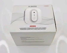 X-Sense Wireless Alarm Combination Smoke Carbon 2 Pack Voice Location XP02-AR