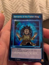 Servants of the Fallen King Sbsc-Ens04 Speed Duel: Scars of Battle 1st Edition