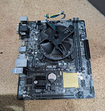 ASUS H110M-R Socket LGA1151 16GB DDR4 Micro ATX Motherboard With Cooler