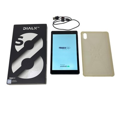 Maxsip Telecom Dialn S8 4G LTE 8'' Black Android Tablet