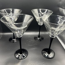 Vintage Z06 505 HP Corvette Martini Glasses M...
