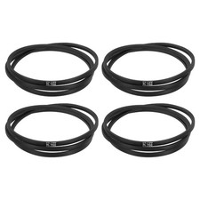 4Pcs 3L700 Classic Wrapped Rubber V-Belt, 70"(1778mm) Outside Circumference