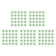 5 Sheet Star Gem Stickers 10mm, Self Adhesive Rhinestones Jewel Sticker Green