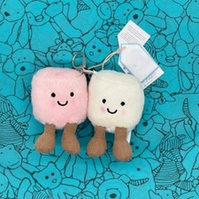 Jellycat Amuseable plush Charm Key Chain Plush Cute Gift New with Tags
