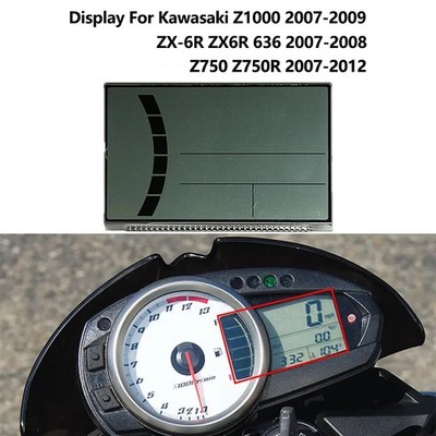 Motorcycle Meter Display LCD Screen For 07-12 Kawasaki Z1000 Z750