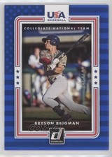 2016 Panini Donruss USA Collegiate National Team Blue 145/199 Bryson Brigman 0a7