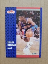 1991-92 Fleer Terrell Brandon Rookie #262