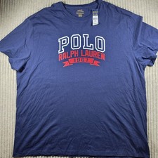 Polo Ralph Lauren Men  s Classic Fit RL 1967 Graphic T-Shirt Tee Blue XXL NWT