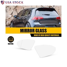 Par de espejos retrovisores exteriores de vidrio térmico eléctrico para VW Golf 2015-2021/Jetta 2019-2021