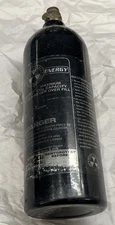 PURE ENERGY 20 OZ CO2 CAPACITY Cylinder BLACK