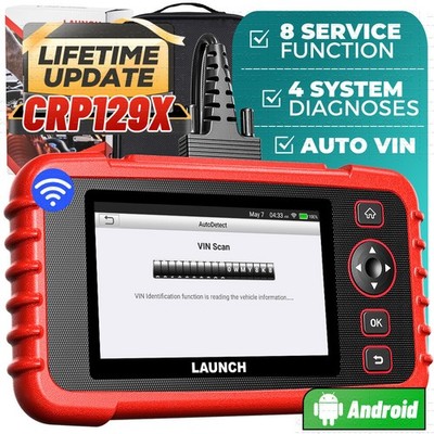 2026 Launch CRP129X PRO Profi KFZ Diagnosegerät Auto OBD2 Scanner TPMS EPB SAS