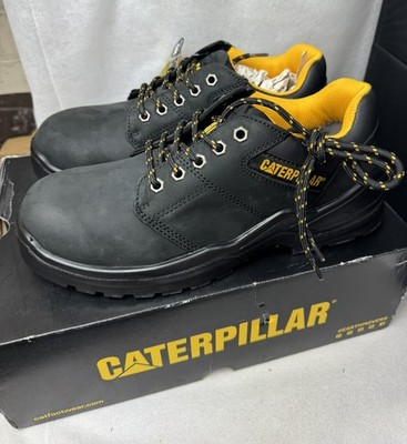 Caterpillar Striver Low S3 Sicherheitsschuhe Stahlkappe Stiefel UK Größe 8 - Neu im Karton
