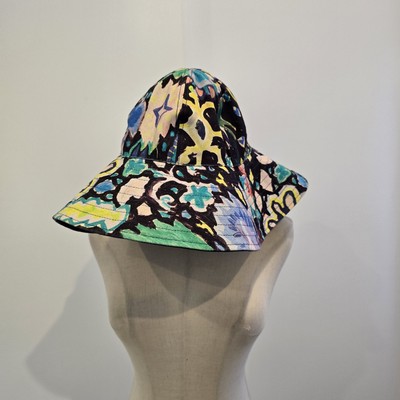 Gorman Hat Womens One Size Wide Brimed Bucket Quirky Arty Reversible Floppy Sun