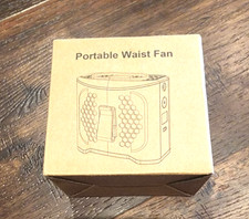 Portable Waist Fan 4 Speeds Type-C Charging 10000 mAh Hands-Free