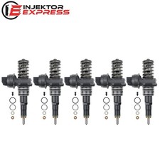 5x 0414720228 Bosch Pumpe Düse VW TOUAREG (7LA, 7L6, 7L7) 2.5 R5 TDI 0986441523