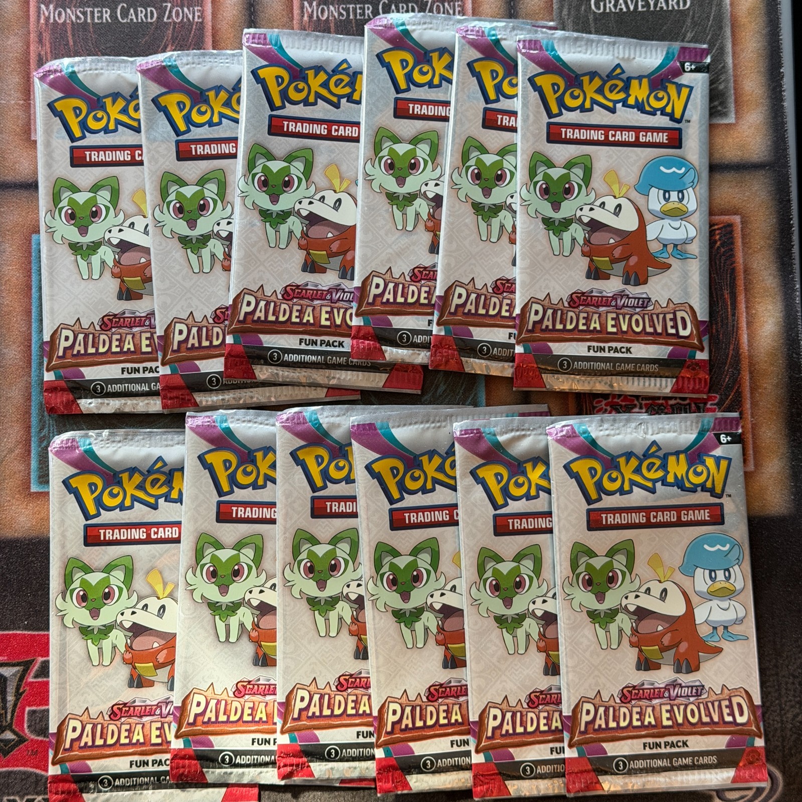 POKEMON TCG!  15x SV Paldea Evolved FUN Pack BOOSTER PACK SEALED BRAND NEW