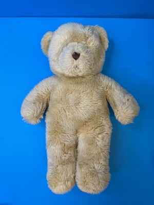 Vintage Build A Bear Butterscotch Brown Classic Teddy Plush Stuffed Animal 16''