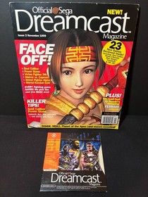 Lot of 8 Official Sega Dreamcast Magazine & 9 Demo Discs 1999-2001