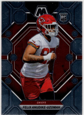 2023 Panini Mosaic Football Felix Anudike-Uzomah No. 320 Kansas City Chiefs