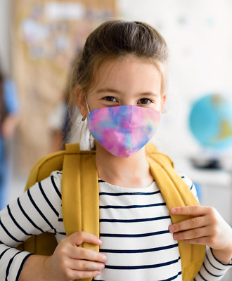 Washable | Adjustable Ears | Tie Dye Face Mask | Kids