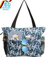 Tahavice Strandtasche Damen Mit ReißVerschluss, GroßE Strandtasche Xxl Familie,