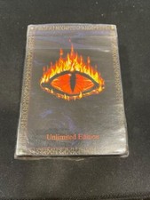 Middle Earth The Wizards CCG Unlimited Edition Starter Deck Box - Factory Sealed