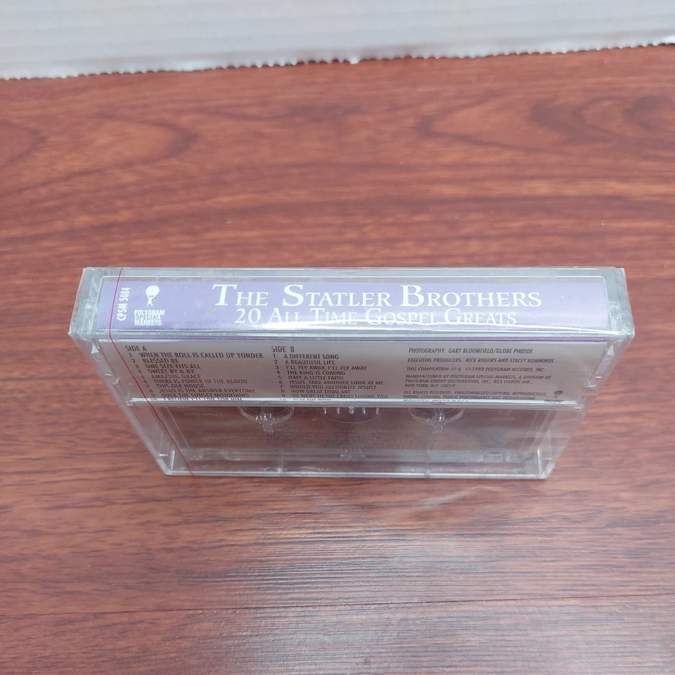 The Statler Brothers 20 All Time Gospel Greats Cassette NEW SEALED - Image 2 of 4
