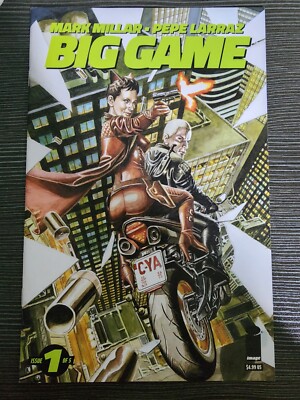 Big Game #1 Cover C 9.4 NM JG Jones Forbidden Variant Image 2023