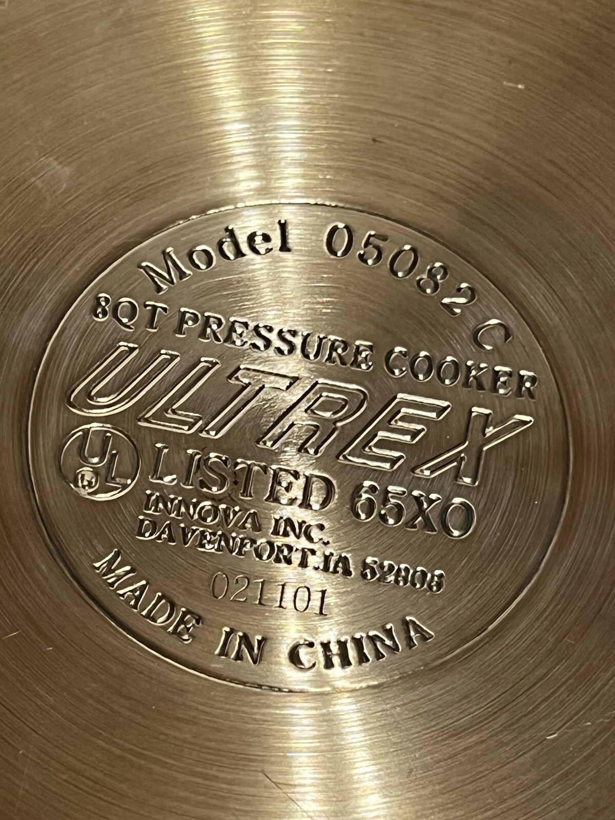 Ultrex 8 Qt Stainless Steel Pressure Cooker Basket Manual Innova 05082