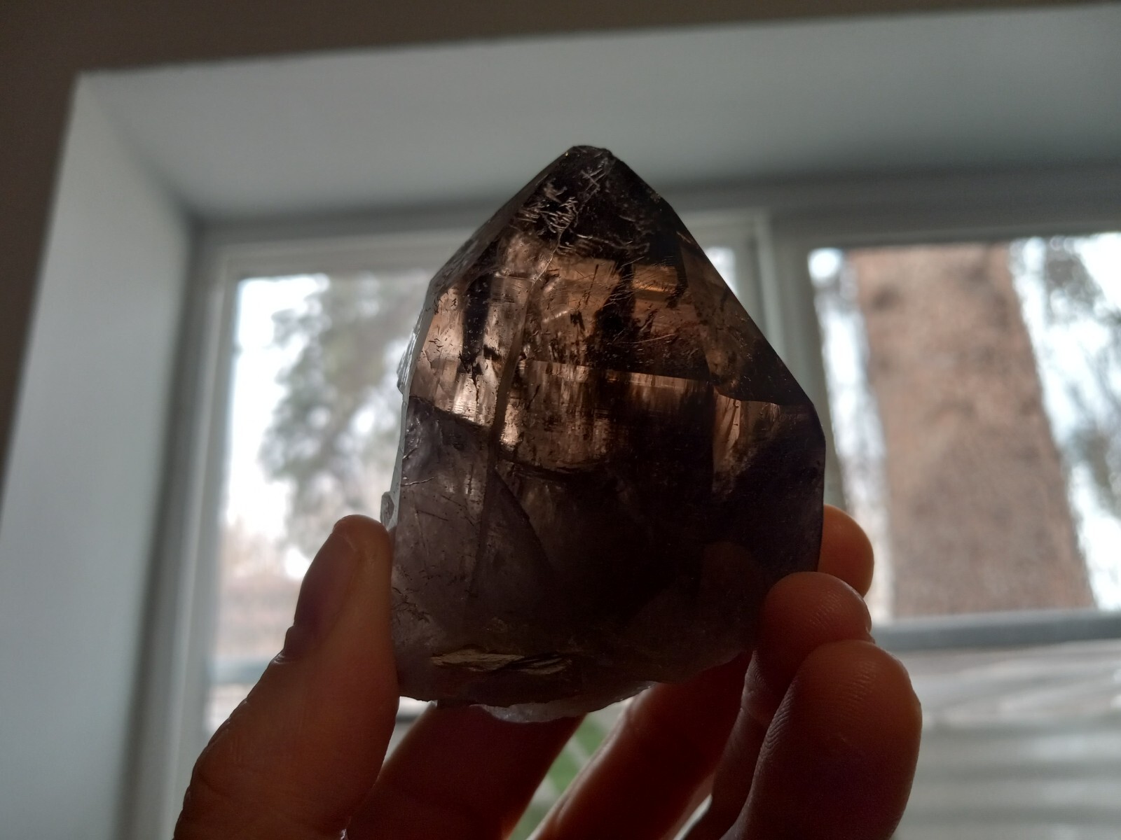 Natural Transparent Smoky Quartz Crystal Specimen from Pakistan 🇵🇰