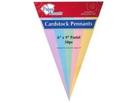 Cardstock Pennant Pad 6x9 50pc Pastel on sale Cardstock Pennant Pad 6x9 50pc Pastel on sale