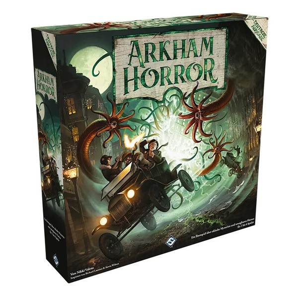 Arkham Horror 3 Edition Grundspiel Fantasy Fight Games Brettspiel Asmodee Neu-image
