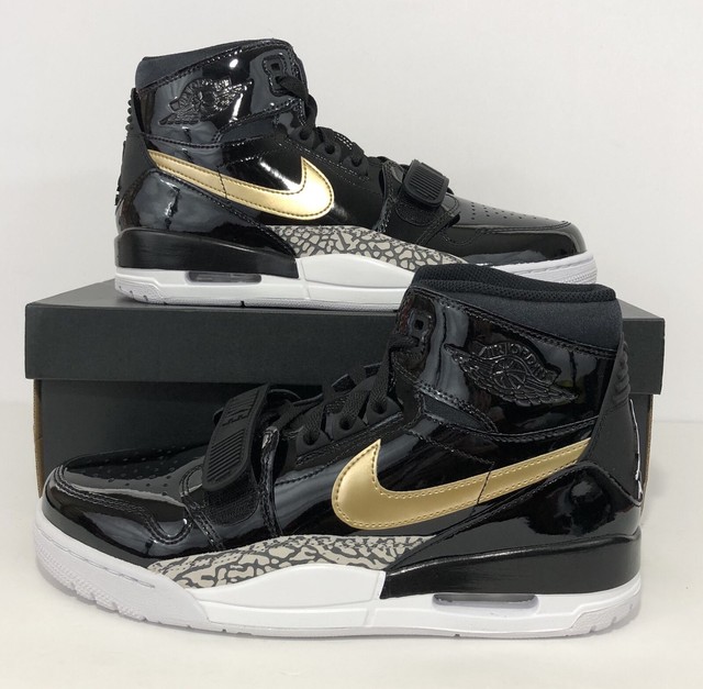 Size 10 Nike Air Jordan Legacy 312 Black Gold White Av3922 007 for sale online | eBay