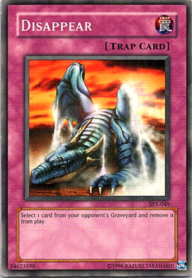 Disappear SYE-049 Yu-Gi-Oh! Card Light Play Unlimited