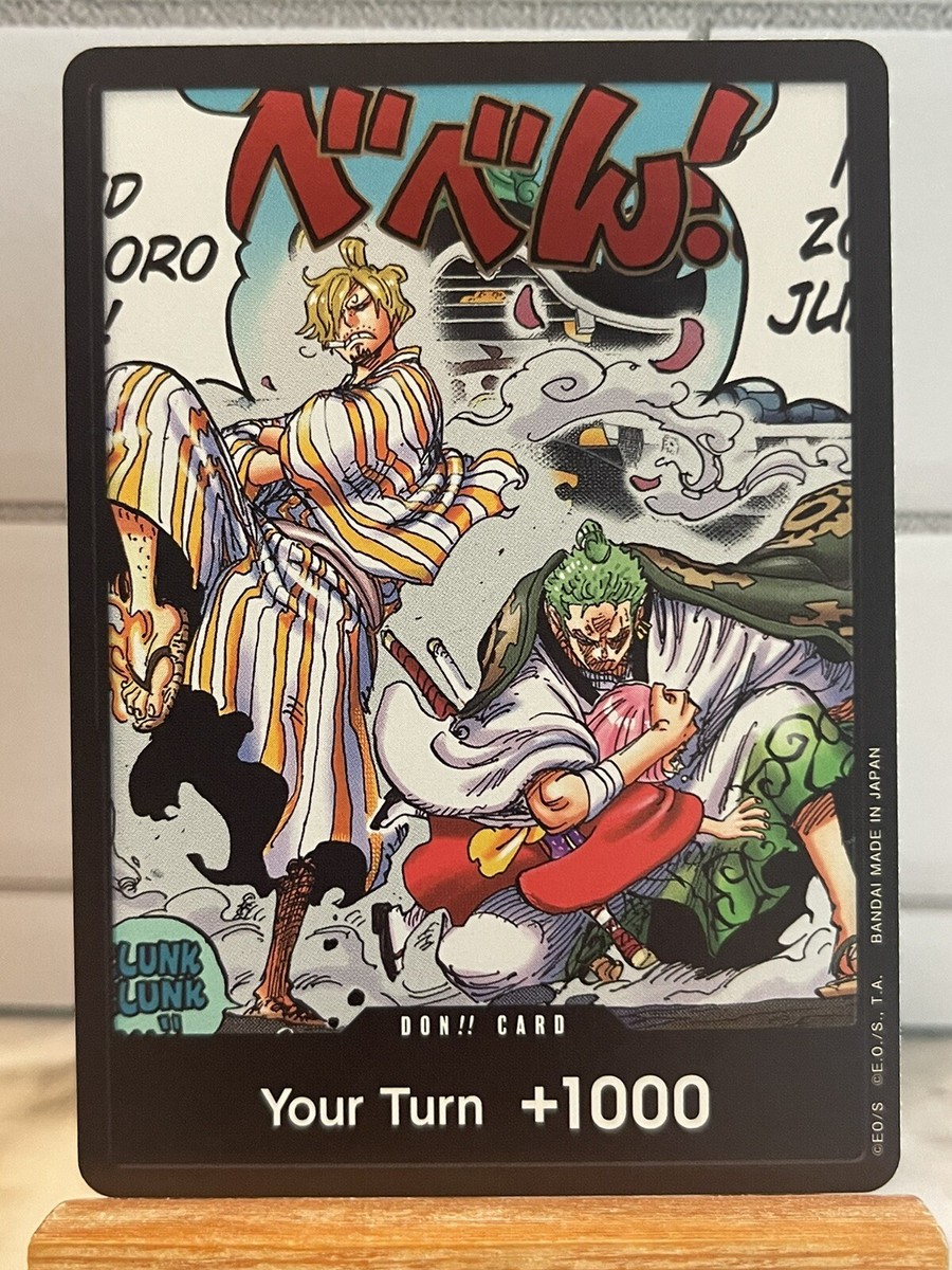 One Piece - English - DON!! Card (Alternate Art) - Wings of the