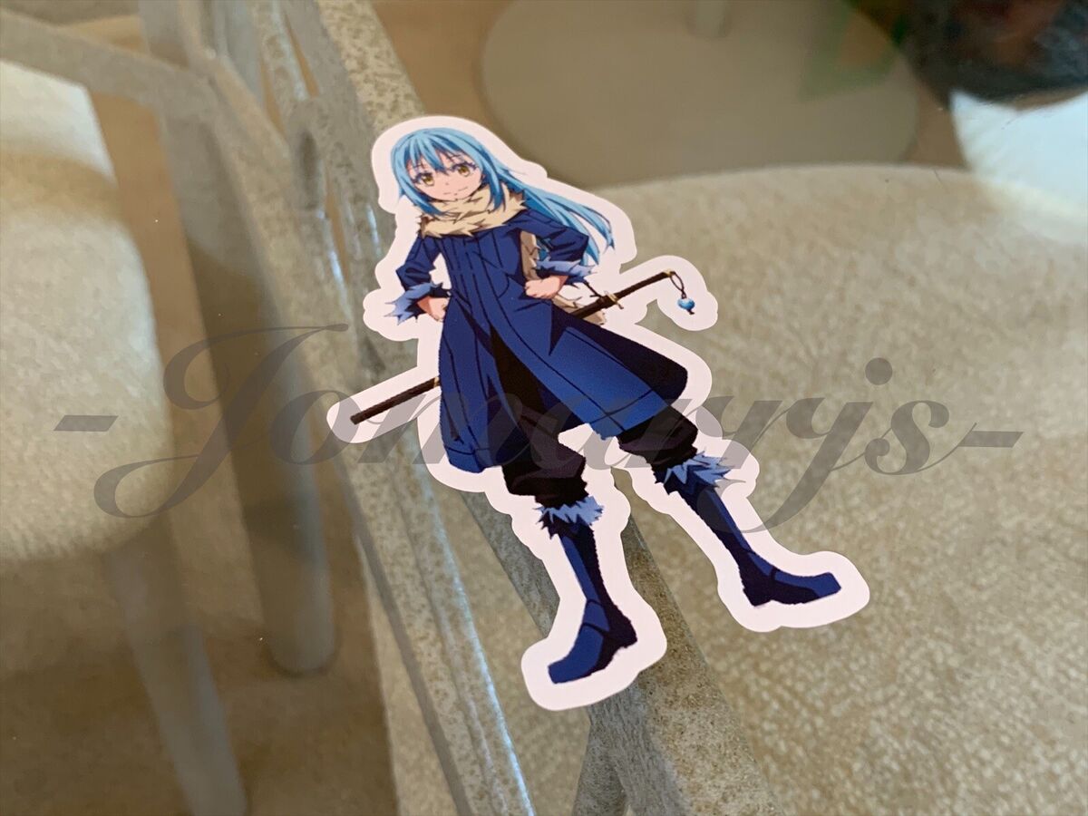  Alexiss That Time I Got Reincarnated As A Slime Rimuru Tempest  Ranga Slime Funny Sticker for Phone, Laptop, Skateboard, Car, Colorful  Sticker, Pack 4 Pcs Size 3 Inch : Electronics