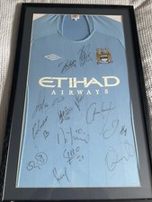 Authentic Signed Manchester City 11/12 Shirt, Full Squad, Extremely Rare