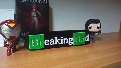 breaking bad sign art rare quality pla figure decor fast free ship