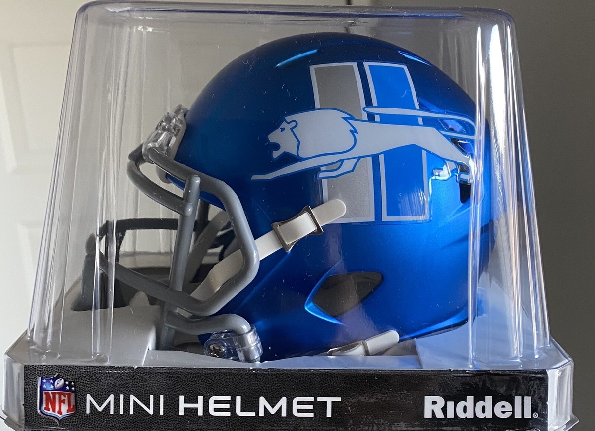Mini Casco De Los Detroit Lions