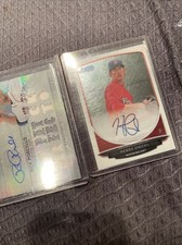 2013 Bowman Chrome/Prospects Auto Henry Owens & Topps Owen’s & Blake Swihart