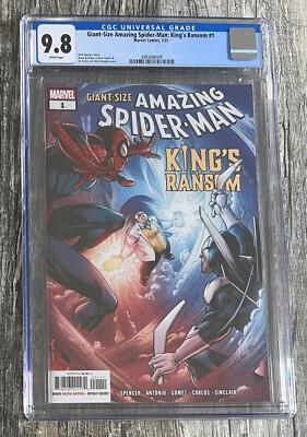 Giant-Size Amazing Spider-Man #1 King's Ransom Main Cover 2021 CGC
