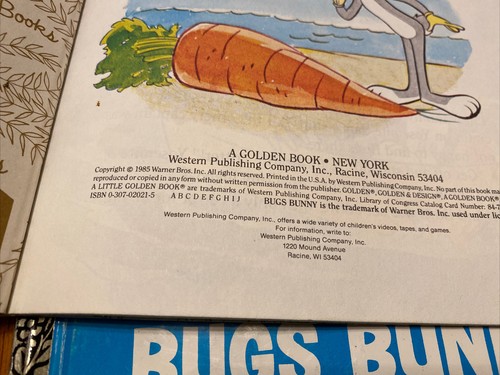 Lot Of 6 Bugs Bunny Little Golden Books - Good Condition - Picture 8 of 10