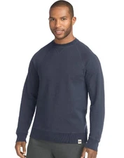 Hanes Mens 1901 Heritage Fleece V-Notch Crewneck Sweatshirt 3 Colors S-XL