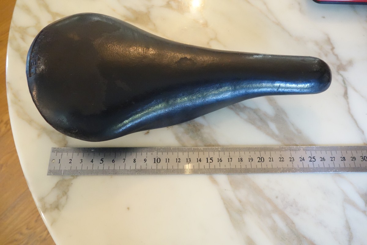 Selle avec ressorts - Idéale pour vélo mixte - Blanc - Simili cuir et